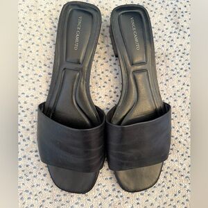 Vince Camuto Black Women's Slide Sandals